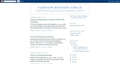 Desktop Screenshot of fairviewknittingcircle.blogspot.com
