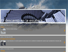 Tablet Screenshot of eldescansoenlaescalera.blogspot.com