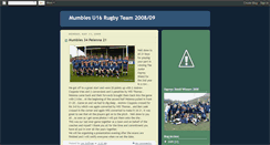 Desktop Screenshot of mumblesu16srugbyteam.blogspot.com