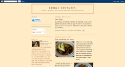 Desktop Screenshot of edibleventures.blogspot.com