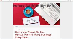 Desktop Screenshot of businessinhighheels.blogspot.com