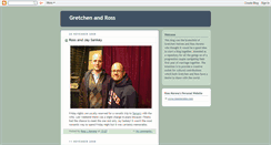 Desktop Screenshot of gretchenandross.blogspot.com