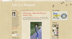 Desktop Screenshot of life-is-a-musical.blogspot.com