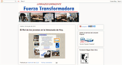 Desktop Screenshot of fuerza-transformadora.blogspot.com