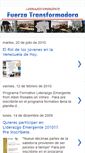 Mobile Screenshot of fuerza-transformadora.blogspot.com