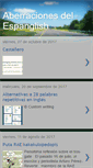 Mobile Screenshot of aberracionesespanglish.blogspot.com