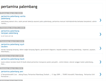 Tablet Screenshot of pertaminapalembang.blogspot.com