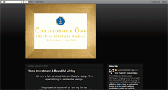 Desktop Screenshot of chrisonglifestyle.blogspot.com