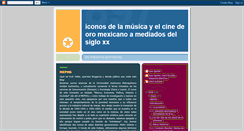 Desktop Screenshot of musicamexicanasigloxx.blogspot.com