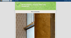 Desktop Screenshot of carlosrevestimientos.blogspot.com