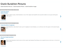 Tablet Screenshot of giselebundchenpictures.blogspot.com