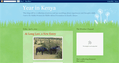 Desktop Screenshot of cathi-yearinkenya.blogspot.com