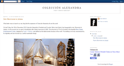 Desktop Screenshot of coleccionalexandra.blogspot.com