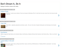 Tablet Screenshot of dontdreamitdoit.blogspot.com