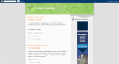 Desktop Screenshot of eljuguete.blogspot.com