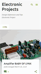 Mobile Screenshot of elecproj.blogspot.com