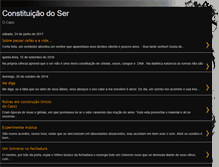 Tablet Screenshot of constituicaodoser.blogspot.com