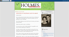 Desktop Screenshot of holmes-family.blogspot.com