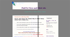 Desktop Screenshot of getpaidforviewingads.blogspot.com