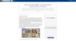 Desktop Screenshot of mullumchristmasshopping.blogspot.com