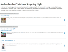 Tablet Screenshot of mullumchristmasshopping.blogspot.com