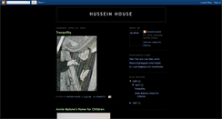 Desktop Screenshot of husseinhouse.blogspot.com