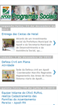 Mobile Screenshot of programassociais.blogspot.com
