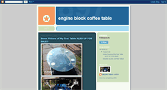 Desktop Screenshot of engineblockcoffeetable.blogspot.com