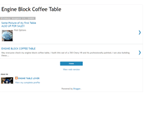 Tablet Screenshot of engineblockcoffeetable.blogspot.com