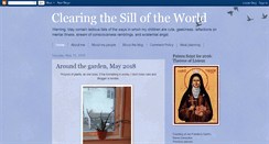 Desktop Screenshot of clearingthesill.blogspot.com