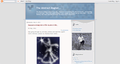 Desktop Screenshot of abstractmagnet.blogspot.com