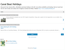 Tablet Screenshot of canalboatholiday.blogspot.com