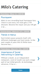 Mobile Screenshot of miloscatering.blogspot.com