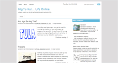 Desktop Screenshot of buhaykul.blogspot.com