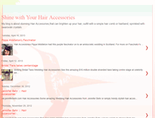 Tablet Screenshot of hairaccessories2.blogspot.com