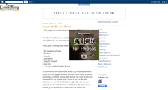 Desktop Screenshot of kitchencrazy.blogspot.com