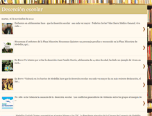 Tablet Screenshot of desercion---escolar.blogspot.com