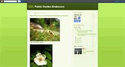 Desktop Screenshot of eric-gardenendeavors.blogspot.com