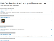 Tablet Screenshot of ldmcreations.blogspot.com