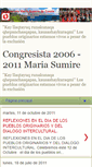 Mobile Screenshot of congresistamariasumire.blogspot.com