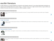 Tablet Screenshot of escribirliteratura.blogspot.com