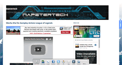 Desktop Screenshot of napstertech.blogspot.com