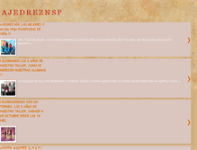 Tablet Screenshot of ajedreznsp.blogspot.com