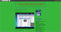 Desktop Screenshot of geraldodownloads.blogspot.com