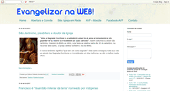 Desktop Screenshot of evangelizarnaweb.blogspot.com