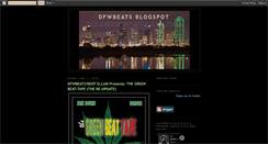 Desktop Screenshot of dfwbeats.blogspot.com