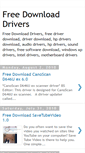 Mobile Screenshot of free-download-drivers-corner.blogspot.com
