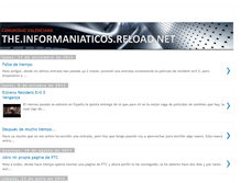 Tablet Screenshot of informaniaticosvalencia.blogspot.com