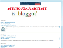 Tablet Screenshot of nickymancini.blogspot.com