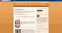 Desktop Screenshot of cervecilla.blogspot.com